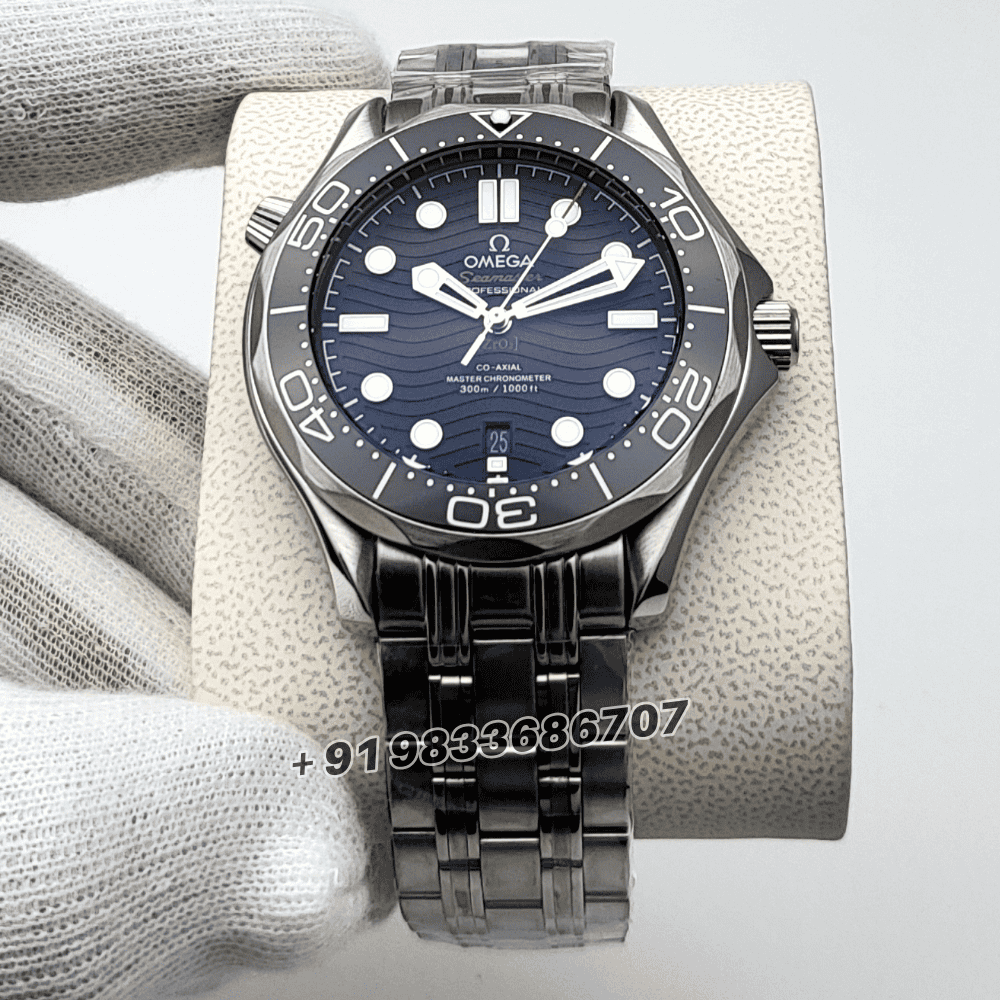 first copy of omega watches Seamaster Diver Professional Black Dial